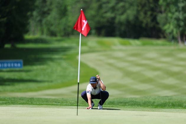 GOLF - Austrian Alpine Open KITZBUEHEL,AUSTRIA,31.MAY.26 - GOLF - DP World Tour, Austrian Alpine Open, GC Kitzbuehel-Schwarzsee-Reith. Image shows Maximilian Steinlechner (AUT).  GEPAxpictures xAmirxBeganovic