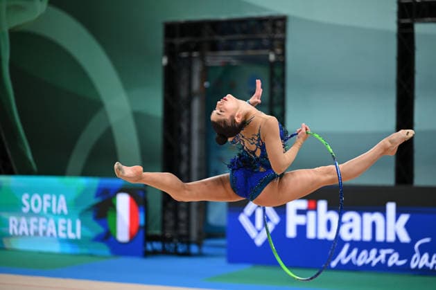 IPA85207227 - RAFFAELI Sofia (ITA) during European Championships in Rhythmic gymnastics, Rhythmische Sportgymnastik, RSG Gymnastics in Varna, Bulgaria, May 31 2026  Copyright: xFilippoxTomasi IPAxSportx xx 85207227