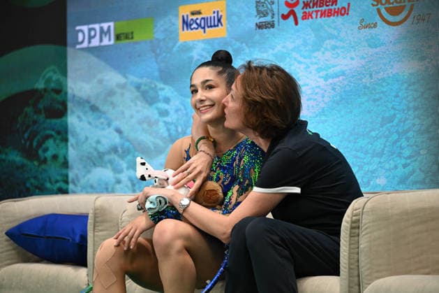 IPA85207234 - RAFFAELI Sofia (ITA) during European Championships in Rhythmic gymnastics, Rhythmische Sportgymnastik, RSG Gymnastics in Varna, Bulgaria, May 31 2026  Copyright: xFilippoxTomasi IPAxSportx xx 85207234