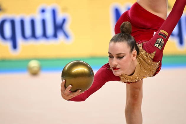 IPA85207977 - VARFOLOMEEV Darja (GER) during European Championships in Rhythmic gymnastics, Rhythmische Sportgymnastik, RSG Gymnastics in Varna, Bulgaria, May 31 2026  Copyright: xFilippoxTomasi IPAxSportx xx 85207977