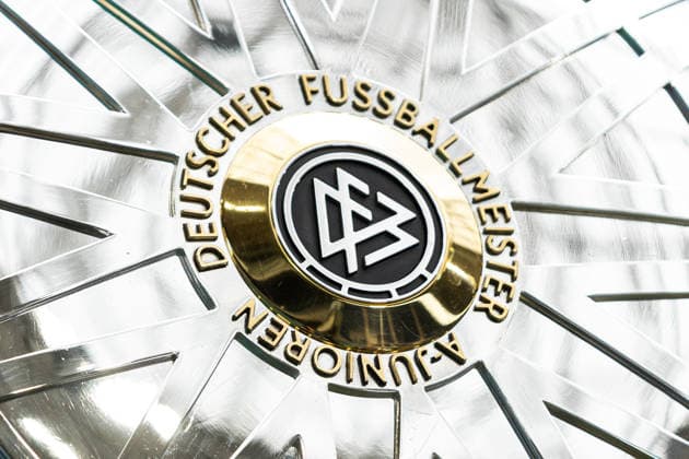 U19 DFB Nachwuchsliga A, 2025 2026, Final TSG Hoffenheim U19 1 FC Köln U19 31 05 2026 Meisterschale, Symbolfoto DFB A Junioren, Deutscher Fußballmeister U19 DFB Nachwuchsliga A, 2025 2026, Final TSG Hoffenheim U19 1 FC Köln U19 PreZero Arena, Sinsheim 31 05 2026 DFB regulations prohibit any use of photographs as image sequences and or quasi video Copyright: xBEAUTIFULxSPORTS Buriakovx