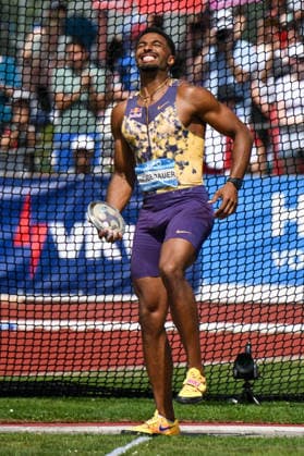 ATHLETICS - Hypomeeting Goetzis 2026 GOETZIS,AUSTRIA,31.MAY.26 - ATHLETICS - World Athletics Combined Events Tour, Hypomeeting, decathlon, discus throw. Image shows Leo Neugebauer (GER).  GEPAxpictures xOliverxLerch