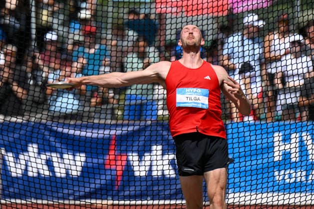 ATHLETICS - Hypomeeting Goetzis 2026 GOETZIS,AUSTRIA,31.MAY.26 - ATHLETICS - World Athletics Combined Events Tour, Hypomeeting, decathlon, discus throw. Image shows Karel Tilga (EST).  GEPAxpictures xOliverxLerch