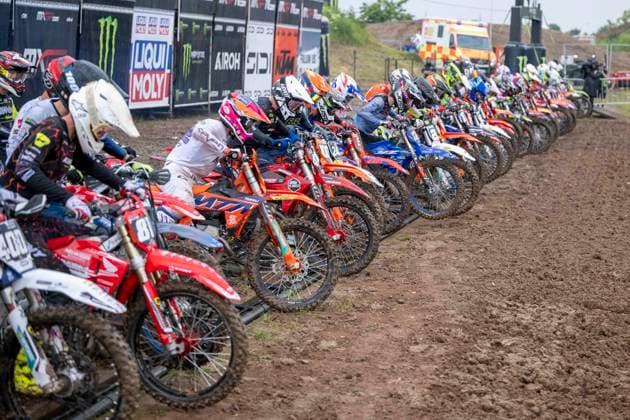 MXGP of Teutschenthal 2026 Teutschenthal, Germany 31 May 2026 In the picture Start EMX 250 Teutschenthal Motocross Track Talkessel Sachsen Anhalt Germany