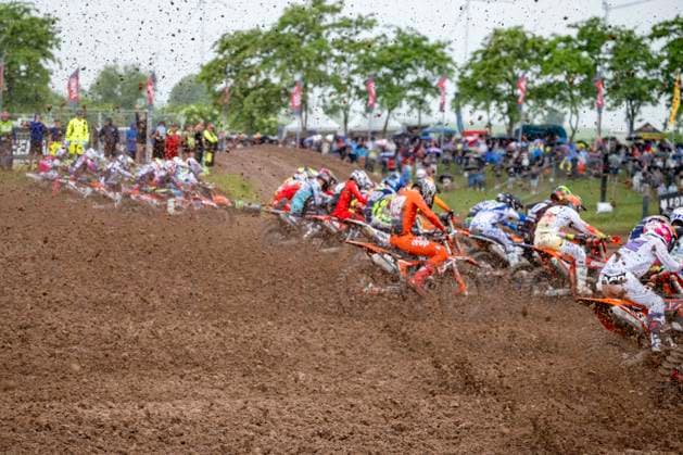 MXGP of Teutschenthal 2026 Teutschenthal, Germany 31 May 2026 In the picture Start EMX 250 Teutschenthal Motocross Track Talkessel Sachsen Anhalt Germany