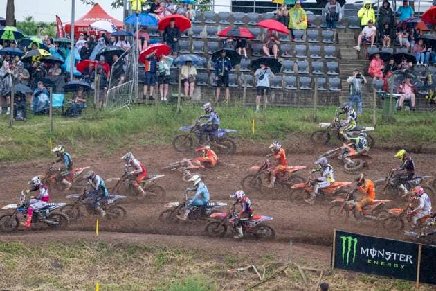 MXGP of Teutschenthal 2026 Teutschenthal, Germany 31 May 2026 In the picture Start EMX 250 Teutschenthal Motocross Track Talkessel Sachsen Anhalt Germany