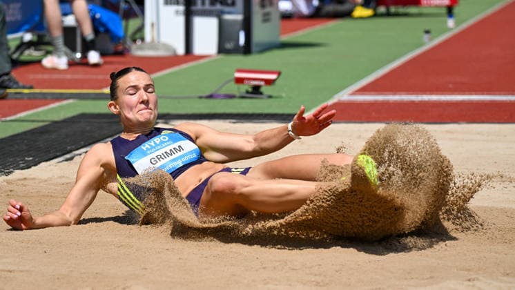 ATHLETICS - Hypomeeting Goetzis 2026 GOETZIS,AUSTRIA,31.MAY.26 - ATHLETICS - World Athletics Combined Events Tour, Hypomeeting, heptathlon, long jump. Image shows Vanessa Grimm (GER).  GEPAxpictures xOliverxLerch
