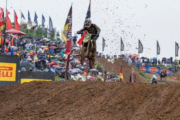 MXGP of Teutschenthal 2026 Teutschenthal, Germany 31 May 2026 In the picture Cannon Jake Kawasaki AUS MA Venum BUD RACING Kawasaki Teutschenthal Motocross Track Talkessel Sachsen Anhalt Germany