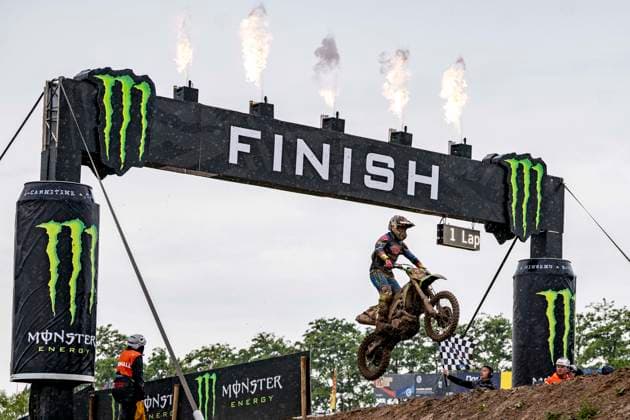 MXGP of Teutschenthal 2026 Teutschenthal, Germany 31 May 2026 In the picture Garcia Francisco Kawasaki ESP RFME Venum BUD RACING Kawasaki wins the round of the EMX 250 class Teutschenthal motocross track Talkessel Sachsen Anhalt Germany