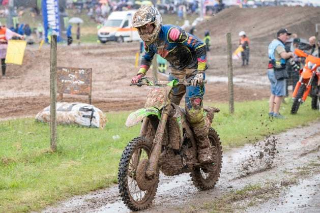 MXGP of Teutschenthal 2026 Teutschenthal, Germany 31 May 2026 In the picture Garcia Francisco Kawasaki ESP RFME Venum BUD RACING Kawasaki wins the round of the EMX 250 class Teutschenthal motocross track Talkessel Sachsen Anhalt Germany