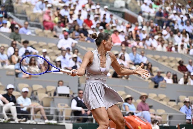 Tennis -Internationaux de France - Roland Garros 2026 - ITF - 31 05 2026 - Tennis -Internationaux de France - Roland Garros 2026 - ITF - 31 05 2026 - Marta Kostyuk - Ukraine a battu Swiatek ParisFrance  Copyright: xChryslenexCaillaud Psnewzx