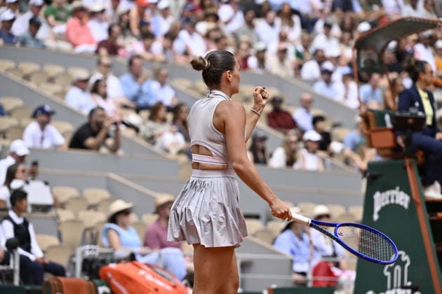 Tennis -Internationaux de France - Roland Garros 2026 - ITF - 31 05 2026 - Tennis -Internationaux de France - Roland Garros 2026 - ITF - 31 05 2026 - Marta Kostyuk - Ukraine a battu Swiatek ParisFrance  Copyright: xChryslenexCaillaud Psnewzx