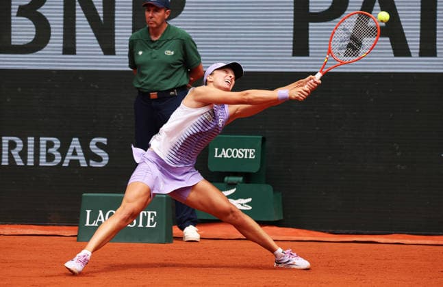 TENNIS - French Open 2026 PARIS,FRANCE,31.MAY.26 - TENNIS - WTA, Tennis Damen Tour, French Open, Roland Garros, Grand Slam. Image shows Iga Swiatek (POL).  GEPAxpictures xMatthiasxHauer