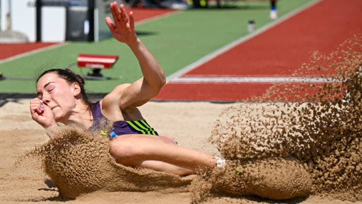 ATHLETICS - Hypomeeting Goetzis 2026 GOETZIS,AUSTRIA,31.MAY.26 - ATHLETICS - World Athletics Combined Events Tour, Hypomeeting, heptathlon, long jump. Image shows Emma Oosterwegel (NED).  GEPAxpictures xOliverxLerch