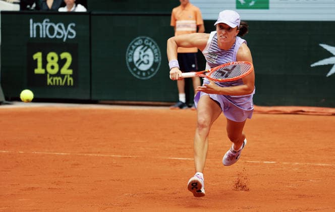 TENNIS - French Open 2026 PARIS,FRANCE,31.MAY.26 - TENNIS - WTA, Tennis Damen Tour, French Open, Roland Garros, Grand Slam. Image shows Iga Swiatek (POL).  GEPAxpictures xMatthiasxHauer