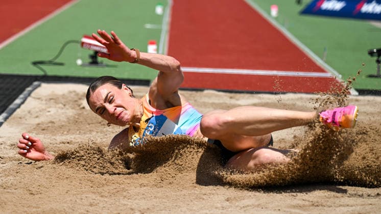 ATHLETICS - Hypomeeting Goetzis 2026 GOETZIS,AUSTRIA,31.MAY.26 - ATHLETICS - World Athletics Combined Events Tour, Hypomeeting, heptathlon, long jump. Image shows Annik Kaelin (SUI).  GEPAxpictures xOliverxLerch