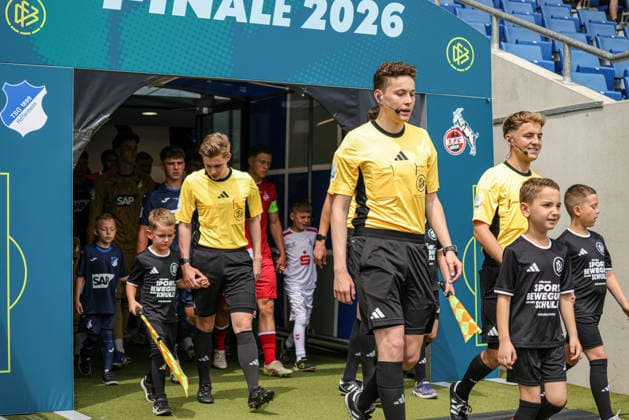 31 05 2026, xhettx, Soccer DM A Juniors , TSG 1899 Hoffenheim 1 FC Köln v l The teams run in DFL DFB REGULATIONS PROHIBIT ANY USE OF PHOTOGRAPHS as IMAGE SEQUENCES and or QUASI VIDEO