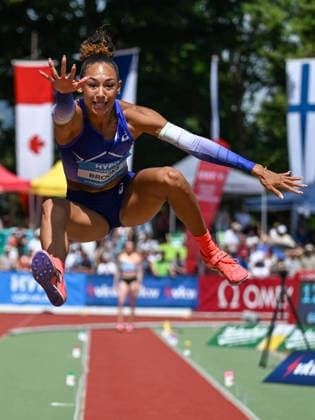 ATHLETICS - Hypomeeting Goetzis 2026 GOETZIS,AUSTRIA,31.MAY.26 - ATHLETICS - World Athletics Combined Events Tour, Hypomeeting, heptathlon, long jump. Image shows Taliyah Brooks (USA).  GEPAxpictures xOliverxLerch