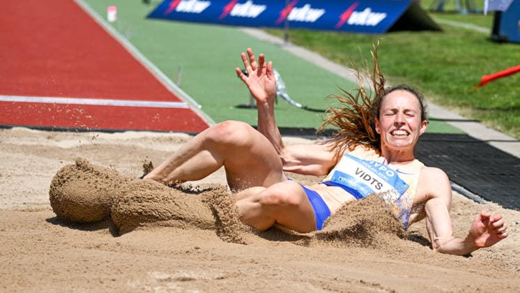 ATHLETICS - Hypomeeting Goetzis 2026 GOETZIS,AUSTRIA,31.MAY.26 - ATHLETICS - World Athletics Combined Events Tour, Hypomeeting, heptathlon, long jump. Image shows Noor Vidts (BEL).  GEPAxpictures xOliverxLerch