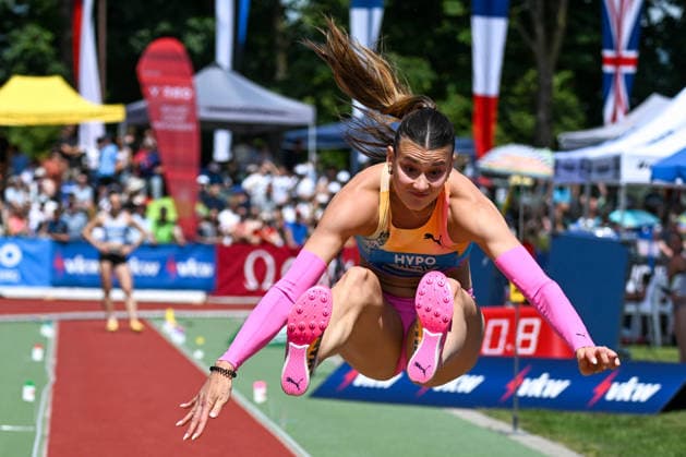 ATHLETICS - Hypomeeting Goetzis 2026 GOETZIS,AUSTRIA,31.MAY.26 - ATHLETICS - World Athletics Combined Events Tour, Hypomeeting, heptathlon, long jump. Image shows Sandrina Sprengel (GER).  GEPAxpictures xOliverxLerch