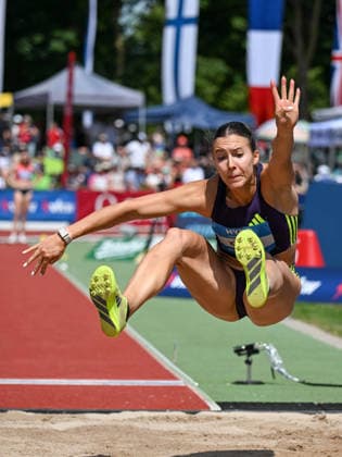 ATHLETICS - Hypomeeting Goetzis 2026 GOETZIS,AUSTRIA,31.MAY.26 - ATHLETICS - World Athletics Combined Events Tour, Hypomeeting, heptathlon, long jump. Image shows Sarolta Kriszt (HUN).  GEPAxpictures xOliverxLerch