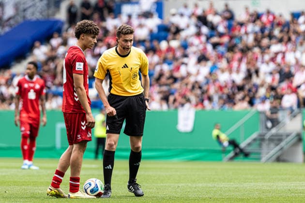 U19 DFB Nachwuchsliga A, 2025 2026, Final TSG Hoffenheim U19 1 FC Köln U19 31 05 2026 Arian Leonard Römers 1 FC Köln U19, 10 , Alexander Petzke Referee U19 DFB Nachwuchsliga A, 2025 2026, Final TSG Hoffenheim U19 1 FC Köln U19 PreZero Arena, Sinsheim 31 05 2026 DFB regulations prohibit any use of photographs as image sequences and or quasi video Copyright: xBEAUTIFULxSPORTS Buriakovx