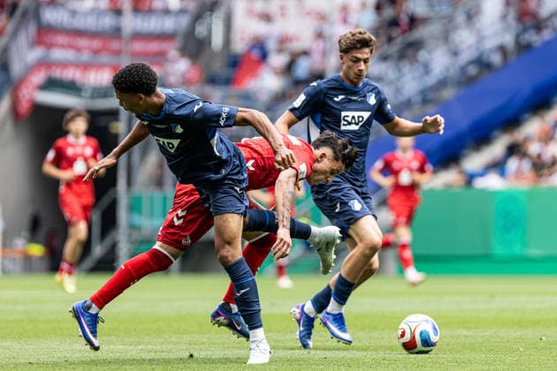 U19 DFB Nachwuchsliga A, 2025 2026, Final TSG Hoffenheim U19 1 FC Köln U19 31 05 2026 Jason Manuel Ponente Ramirez 1 FC Köln U19, 7 , Tristan Spranger TSG 1899 Hoffenheim U19, 13 U19 DFB Nachwuchsliga A, 2025 2026, Final TSG Hoffenheim U19 1 FC Köln U19 PreZero Arena, Sinsheim 31 05 2026 DFB regulations prohibit any use of photographs as image sequences and or quasi video Copyright: xBEAUTIFULxSPORTS Buriakovx