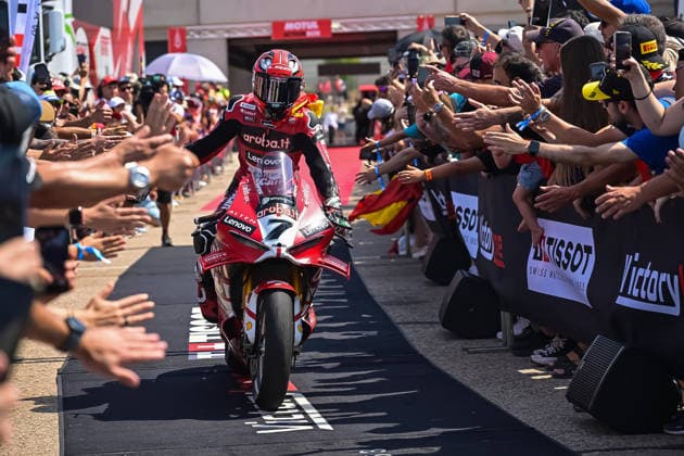 Foto IPP Atti Lauro MotorLand Aragon 31 05 2026 MotociclismoCampionato WorldSuperbike 2026 Aragon Round- SUPERPOLE RACE nella foto,7 Iker Lecuona ESP Ducati Panigale V4RAruba.It Racing - Ducati Italy Photo Press - World Copyright italy ITALY  Copyright: xR4924_italyphotopressx