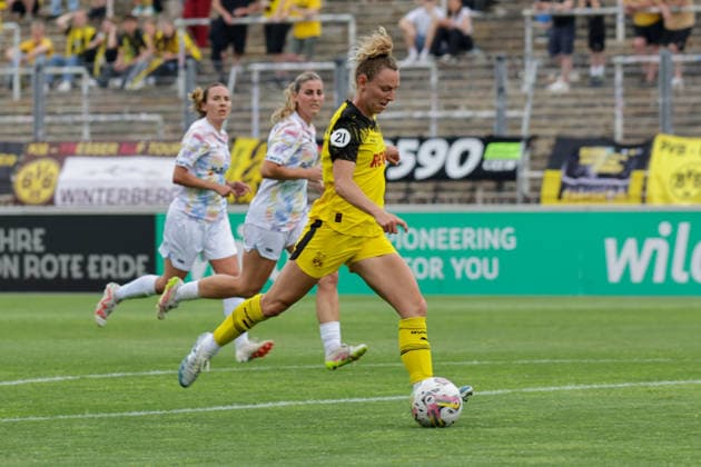Football, Women, RL West, Borussia Dortmund - Vorwärts Spoho Köln