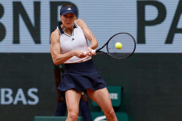 May 31, 2026, Paris, Paris, France: Elina SVITOLINA (UKR) during the tennis Grand Slam of Roland Garros 2026, at Roland Garros Stadium - on May 31 2026 .Paris - France Tennis Grand Slam Of Roland Garros 2026 Match Between Elina SVITOLINA (UKR) And Belinda BENCIC (SUI)  - ZUMAb253 20260531_zsp_b253_061 Copyright: xLoicxBaratouxx