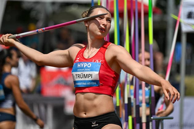 ATHLETICS - Hypomeeting Goetzis 2026 GOETZIS,AUSTRIA,31.MAY.26 - ATHLETICS - World Athletics Combined Events Tour, Hypomeeting, heptathlon, javelin throw. Image shows Liana Truempi (SUI).  GEPAxpictures xOliverxLerch