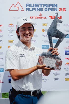 GOLF - Austrian Alpine Open KITZBUEHEL,AUSTRIA,31.MAY.26 - GOLF - DP World Tour, Austrian Alpine Open, GC Kitzbuehel-Schwarzsee-Reith. Image shows Kota Kaneko (JPN).  GEPAxpictures xAlexanderxSolc