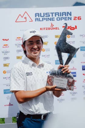 GOLF - Austrian Alpine Open KITZBUEHEL,AUSTRIA,31.MAY.26 - GOLF - DP World Tour, Austrian Alpine Open, GC Kitzbuehel-Schwarzsee-Reith. Image shows Kota Kaneko (JPN).  GEPAxpictures xAlexanderxSolc