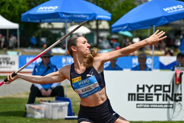 ATHLETICS - Hypomeeting Goetzis 2026 GOETZIS,AUSTRIA,31.MAY.26 - ATHLETICS - World Athletics Combined Events Tour, Hypomeeting, heptathlon, javelin throw. Image shows Emma Kaul (GER).  GEPAxpictures xOliverxLerch