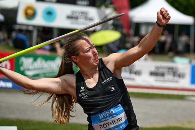 ATHLETICS - Hypomeeting Goetzis 2026 GOETZIS,AUSTRIA,31.MAY.26 - ATHLETICS - World Athletics Combined Events Tour, Hypomeeting, heptathlon, javelin throw. Image shows Sandra Roethlin (SUI).  GEPAxpictures xOliverxLerch