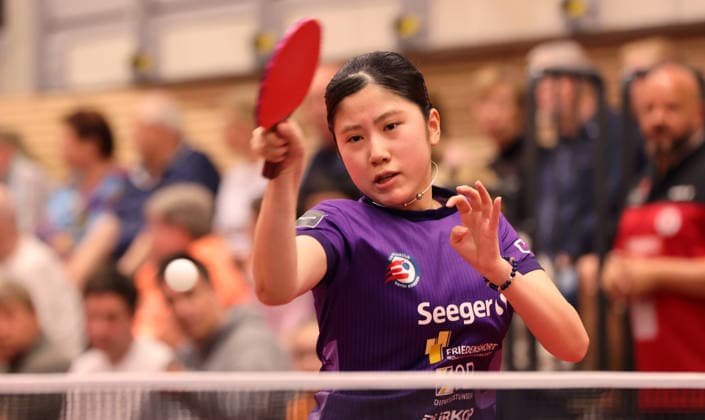 Yuka Kaneyoshi ttc action upper body sport table tennis final German championship womens league season 2025 2026 31 05 2026 ttc eastside Berlin vs TSV Dachau