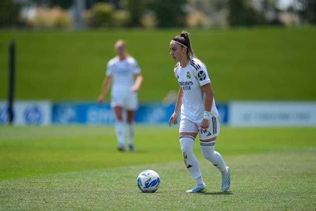 May 31, 2026, Valdebebas, Madrid, Spain: Athenea Del Castillo of Real Madrid CF in action during the Spanish Women League, Liga F, football match played between Real Madrid and Granada CF at Alfredo Di Stefano stadium on May 31, 2026 in Valdebebas, Madrid, Spain. Valdebebas Spain - ZUMAa181 20260531_zaa_a181_119 Copyright: xOscarxJ.xBarrosox