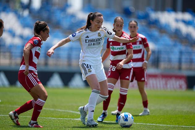 May 31, 2026, Valdebebas, Madrid, Spain: Caroline Weir of Real Madrid CF in action during the Spanish Women League, Liga F, football match played between Real Madrid and Granada CF at Alfredo Di Stefano stadium on May 31, 2026 in Valdebebas, Madrid, Spain. Valdebebas Spain - ZUMAa181 20260531_zaa_a181_124 Copyright: xOscarxJ.xBarrosox