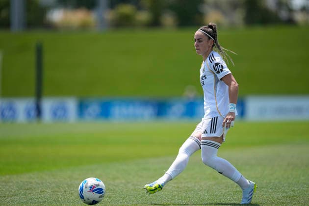 May 31, 2026, Valdebebas, Madrid, Spain: Athenea Del Castillo of Real Madrid CF in action during the Spanish Women League, Liga F, football match played between Real Madrid and Granada CF at Alfredo Di Stefano stadium on May 31, 2026 in Valdebebas, Madrid, Spain. Valdebebas Spain - ZUMAa181 20260531_zaa_a181_125 Copyright: xOscarxJ.xBarrosox