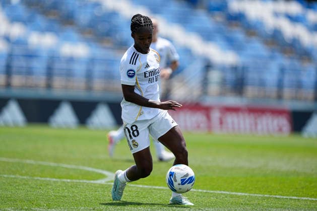 May 31, 2026, Valdebebas, Madrid, Spain: Linda Caicedo of Real Madrid CF in action during the Spanish Women League, Liga F, football match played between Real Madrid and Granada CF at Alfredo Di Stefano stadium on May 31, 2026 in Valdebebas, Madrid, Spain. Valdebebas Spain - ZUMAa181 20260531_zaa_a181_134 Copyright: xOscarxJ.xBarrosox