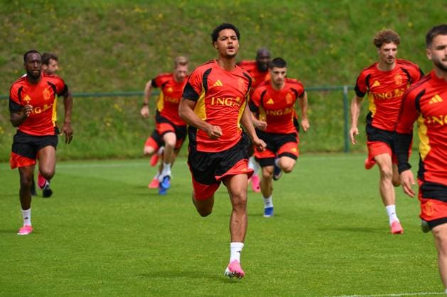 Belgian national football team - FIFA World Cup, WM, Weltmeisterschaft, Fussball 2026 - media activities 31 05 2026 TUBIZE, BELGIUM - MAY 31 : De Winter Koni defender of Belgium pictured during a training session at the training grounds of the Royal Belgian Football Association ahead of the FIFA World Cup 2026 on May 31, 2026 in Tubize, Belgium, 31 05 2026 Tubize Belgium  Copyright: xVincentxKalutx