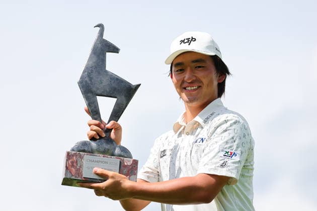 GOLF - Austrian Alpine Open KITZBUEHEL,AUSTRIA,31.MAY.26 - GOLF - DP World Tour, Austrian Alpine Open, GC Kitzbuehel-Schwarzsee-Reith. Image shows Kota Kaneko (JPN).  GEPAxpictures xAmirxBeganovic
