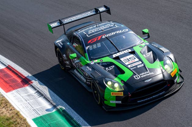 IPA85210254 - Gaspard SIMON, Ethan ISCHER and Mateo VILLAGOMEZ driving the ( 35) Aston Martin Vantage AMR GT3 EVO of team Walkenhorst Motorsport during Monza - Round 3, GT World Challenge race in Monza, Italy, May 31 2026  Copyright: xLucaxRossini IPAxSportx xx 85210254