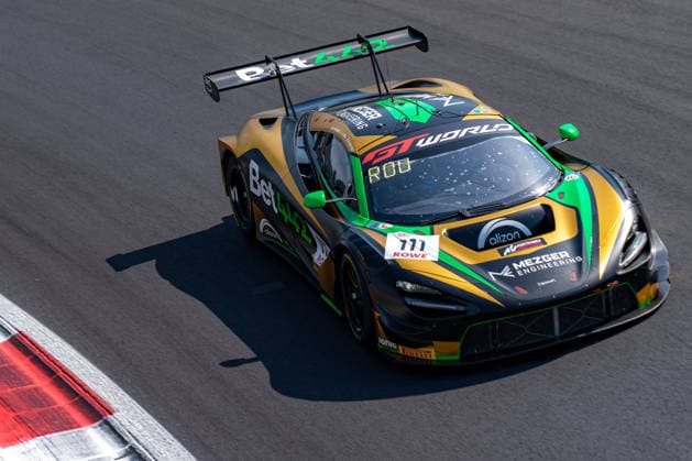 IPA85210262 - James KELL, Arthur ROUGIER and Simon GACHET driving the ( 111) McLaren 720S GT3 EVO of team CSA Racing during Monza - Round 3, GT World Challenge race in Monza, Italy, May 31 2026  Copyright: xLucaxRossini IPAxSportx xx 85210262
