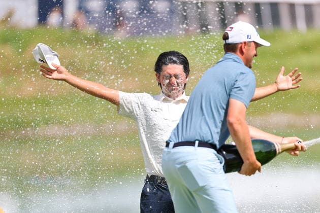 GOLF - Austrian Alpine Open KITZBUEHEL,AUSTRIA,31.MAY.26 - GOLF - DP World Tour, Austrian Alpine Open, GC Kitzbuehel-Schwarzsee-Reith. Image shows Kota Kaneko (JPN).  GEPAxpictures xAmirxBeganovic