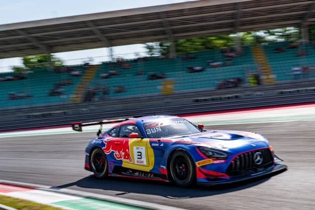 IPA85210521 - Dani JUNCADELLA, Chris LULHAM and Jules GOUNON driving the ( 3) Mercedes-AMG GT3 EVO of team Mercedes - AMG Team Verstappen Racing during Monza - Round 3, GT World Challenge race in Monza, Italy, May 31 2026  Copyright: xLucaxRossini IPAxSportx xx 85210521
