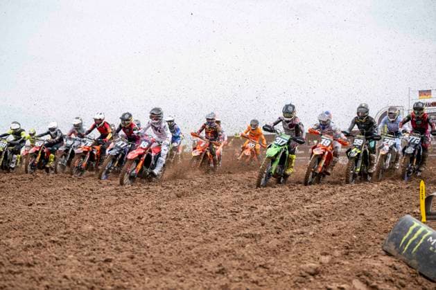 MXGP of Teutschenthal 2026 Teutschenthal, Germany 31 May 2026 In the picture Start MX2 Race 1 Teutschenthal Motocross Track Talkessel Saxony Anhalt Germany