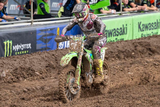 MXGP of Teutschenthal 2026 Teutschenthal, Germany 31 May 2026 In the picture Valin Mathis Kawasaki FRA FFM Kawasaki Racing Team MX2 Teutschenthal Motocross Track Talkessel Sachsen Anhalt Germany