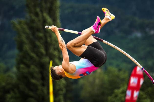 51 Hypomeeting, Goetzis AT , 31 05 2026 GOETZIS, SWITZERLAND MAY 31 Simon EHAMMER of Switzerland competes in the pole vault of the mens decathlon at the 51 Hypomeeting, Goetzis AT on May 31, 2026 in Goetzis, Switzerland Copyright: xBEAUTIFULxSPORTS UlfxSchillerx