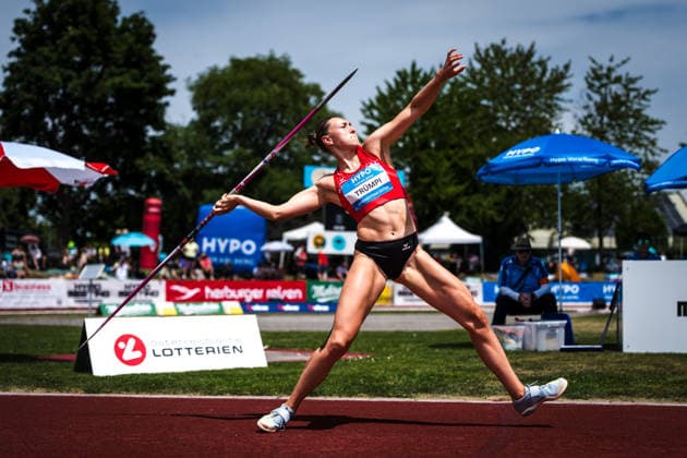51 Hypomeeting, Goetzis AT , 31 05 2026 GOETZIS, SWITZERLAND MAY 31 Liana TRUEMPI of Switzerland competes in the javelin throw of the womens heptathlon at the 51 Hypomeeting, Goetzis AT on May 31, 2026 in Goetzis, Switzerland Copyright: xBEAUTIFULxSPORTS UlfxSchillerx